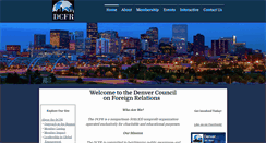 Desktop Screenshot of denvercfr.org